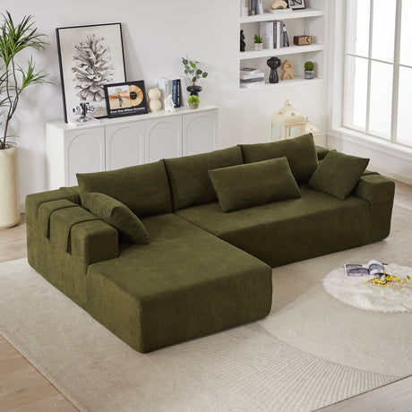 Modern-Chenille-Upholstered-Sectional-Sofa-Couch-Set,-Modular-108'-L-Shaped-Sectional-Sofas-&-Sectionals