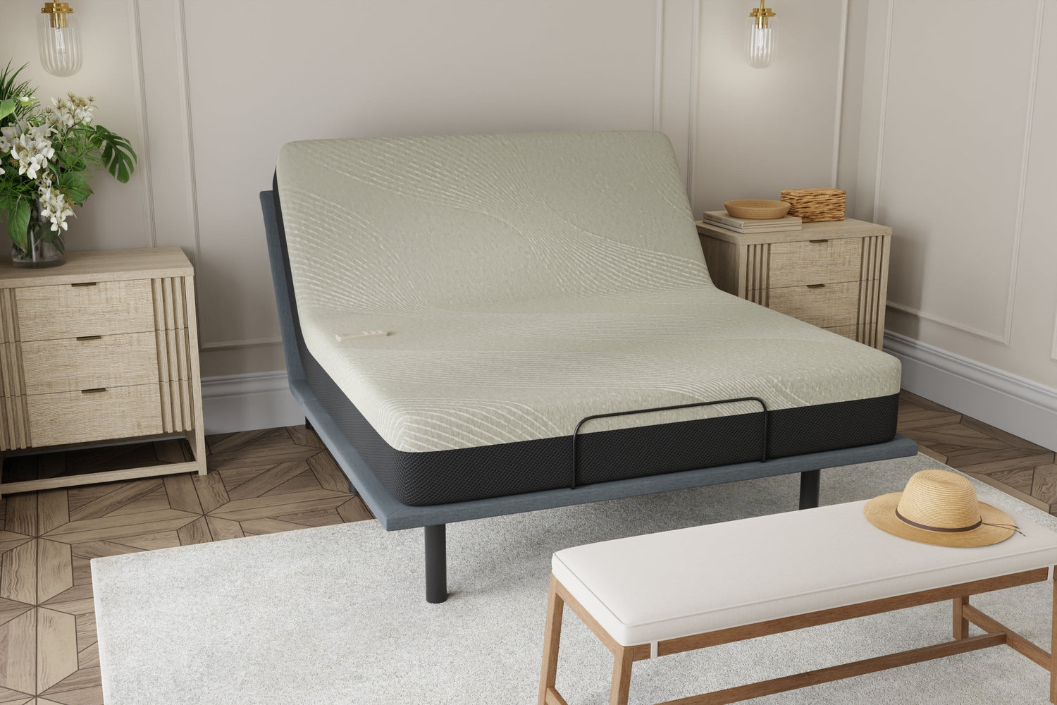 Omne sleep comfort series soft gel memory foam tight top mattress