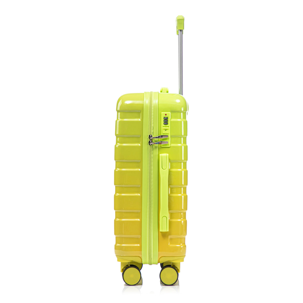 14'/20' 2-Piece PC Spinner Wheel Luggage Set with Gradient Color and Lock