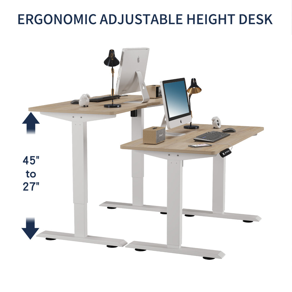 55"×24" Light Electric Standing Desk