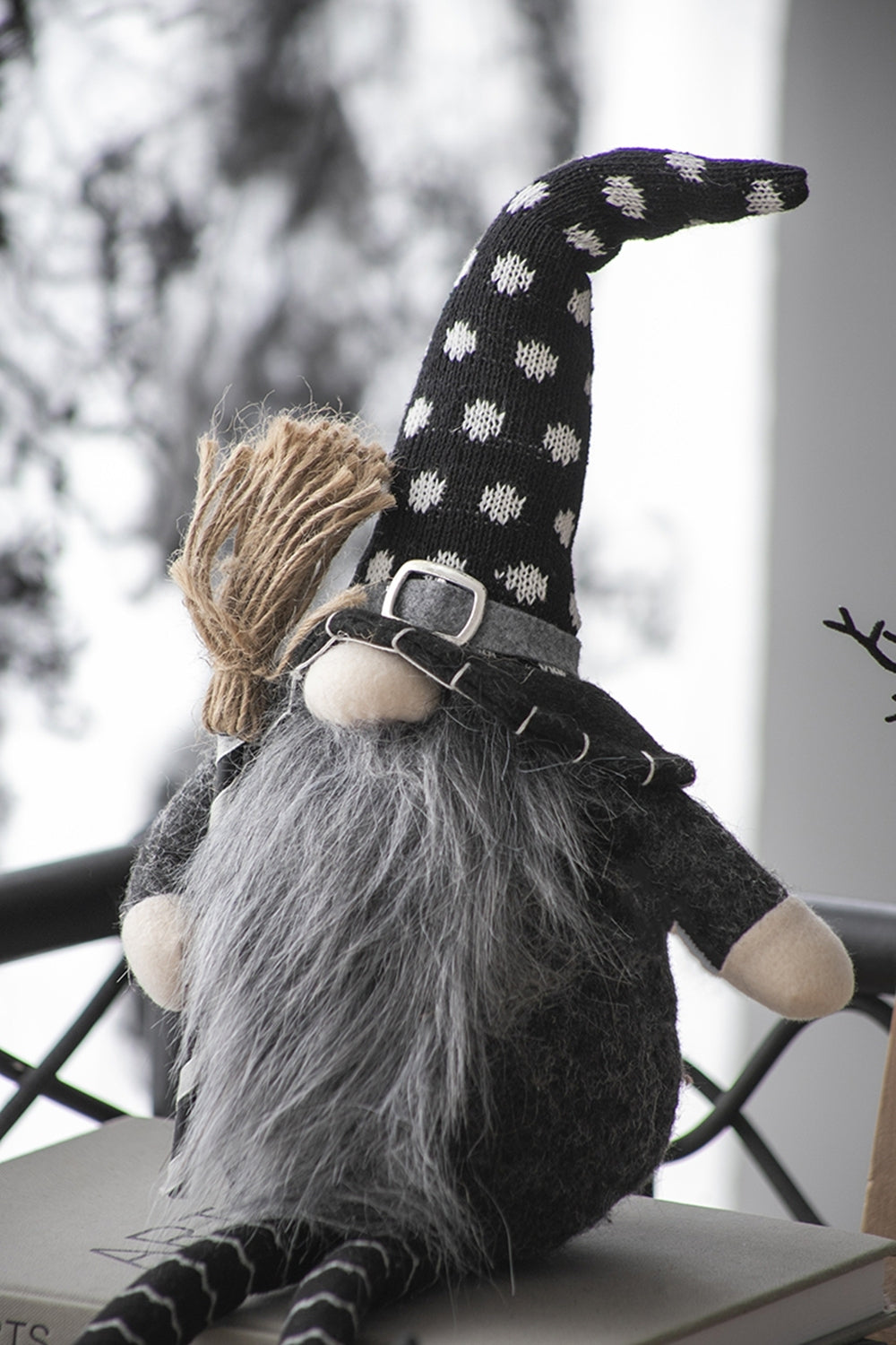 Black-Halloween-Gnome-–-25''-Fabric-Decor-with-Broomstick-&-Dangly-Legs-