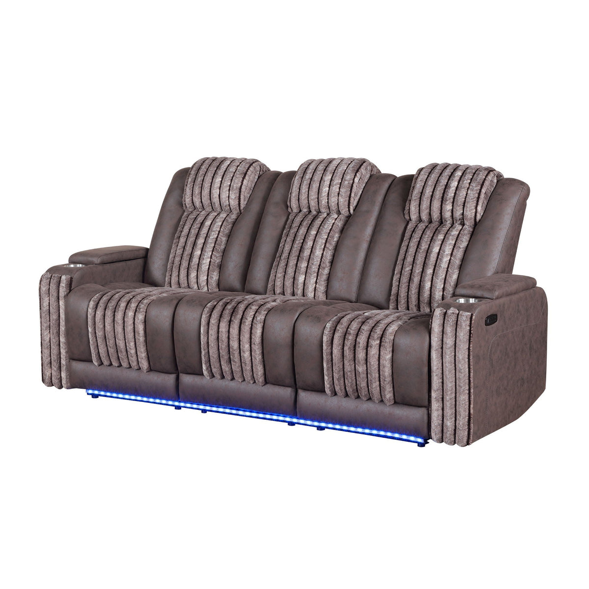 Duran - Power Reclining Sofa With Power Headrest