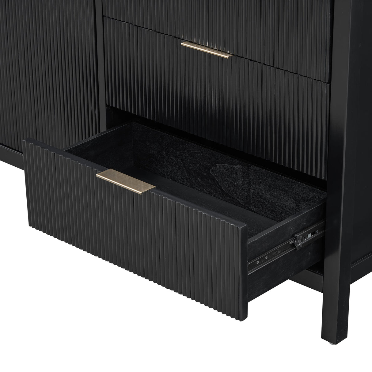 Fluted Sideboard Cabinet