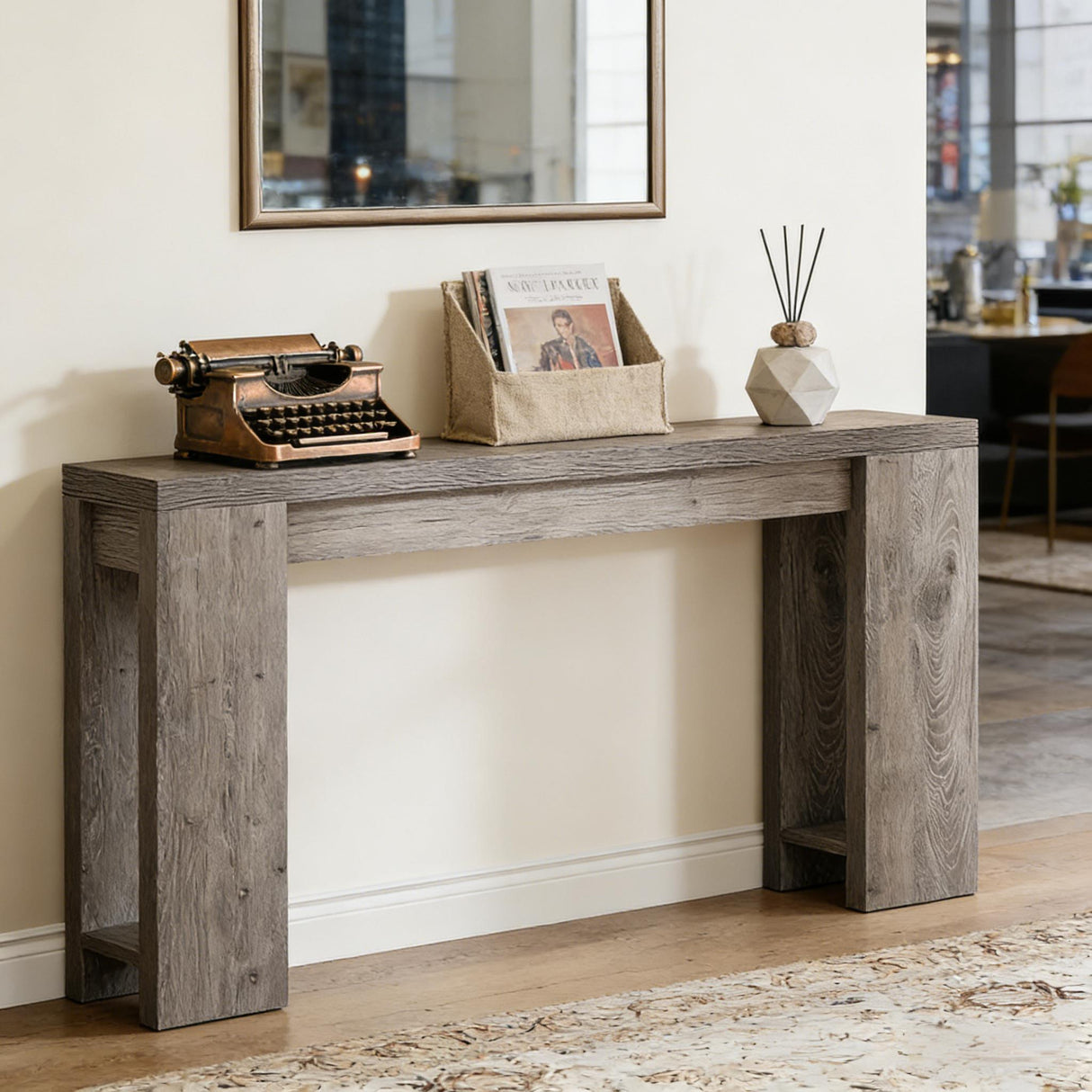 Wood Entryway Table, Console Table, Side Table