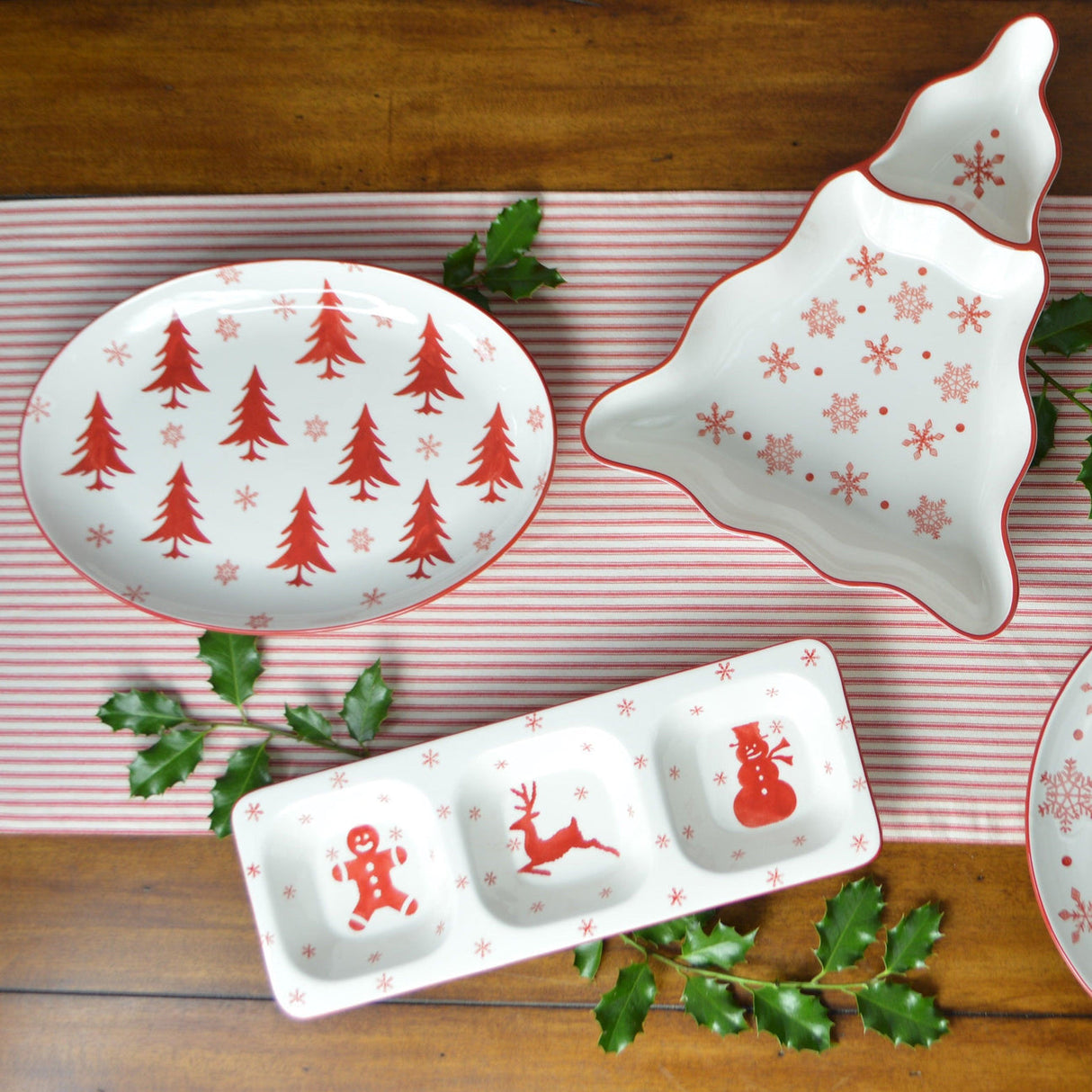 Winterfest Oval Platter