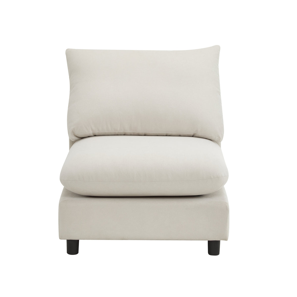 99 in. Oversize 5-Piece L Shaped Modular Sectional Sofa