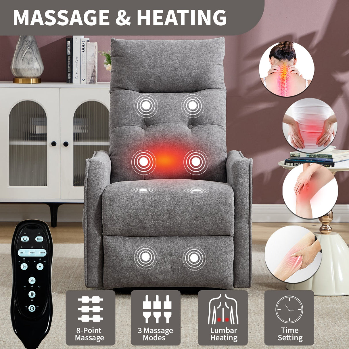 Comfortmax Single Motor Lift Recliner Chair