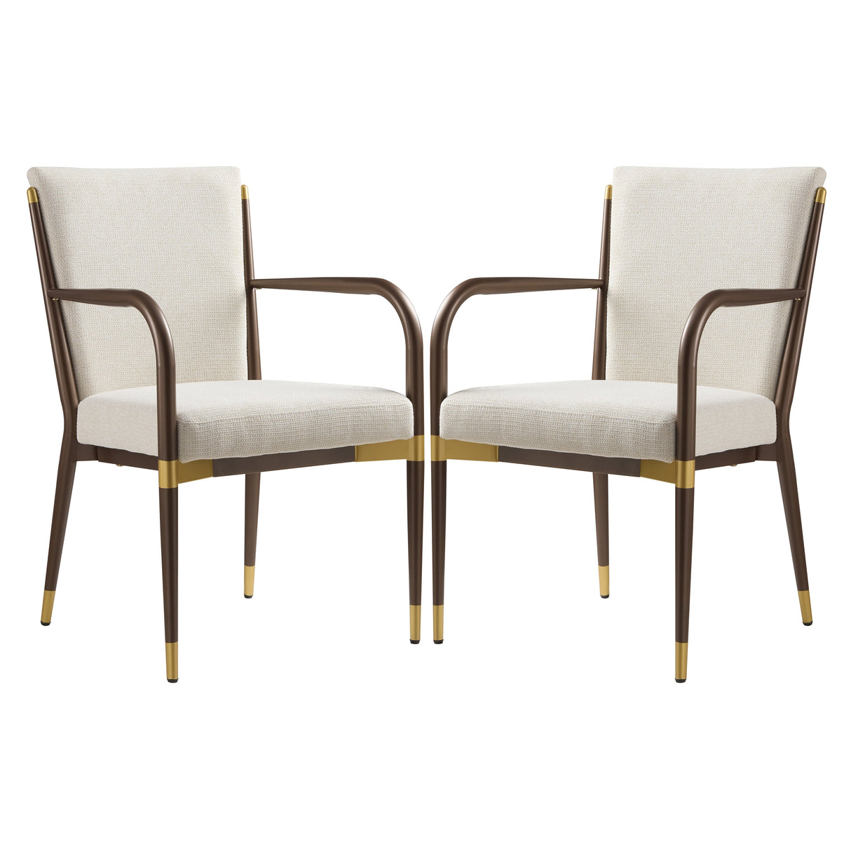 Modern Dining Arm Chair - Set of 2