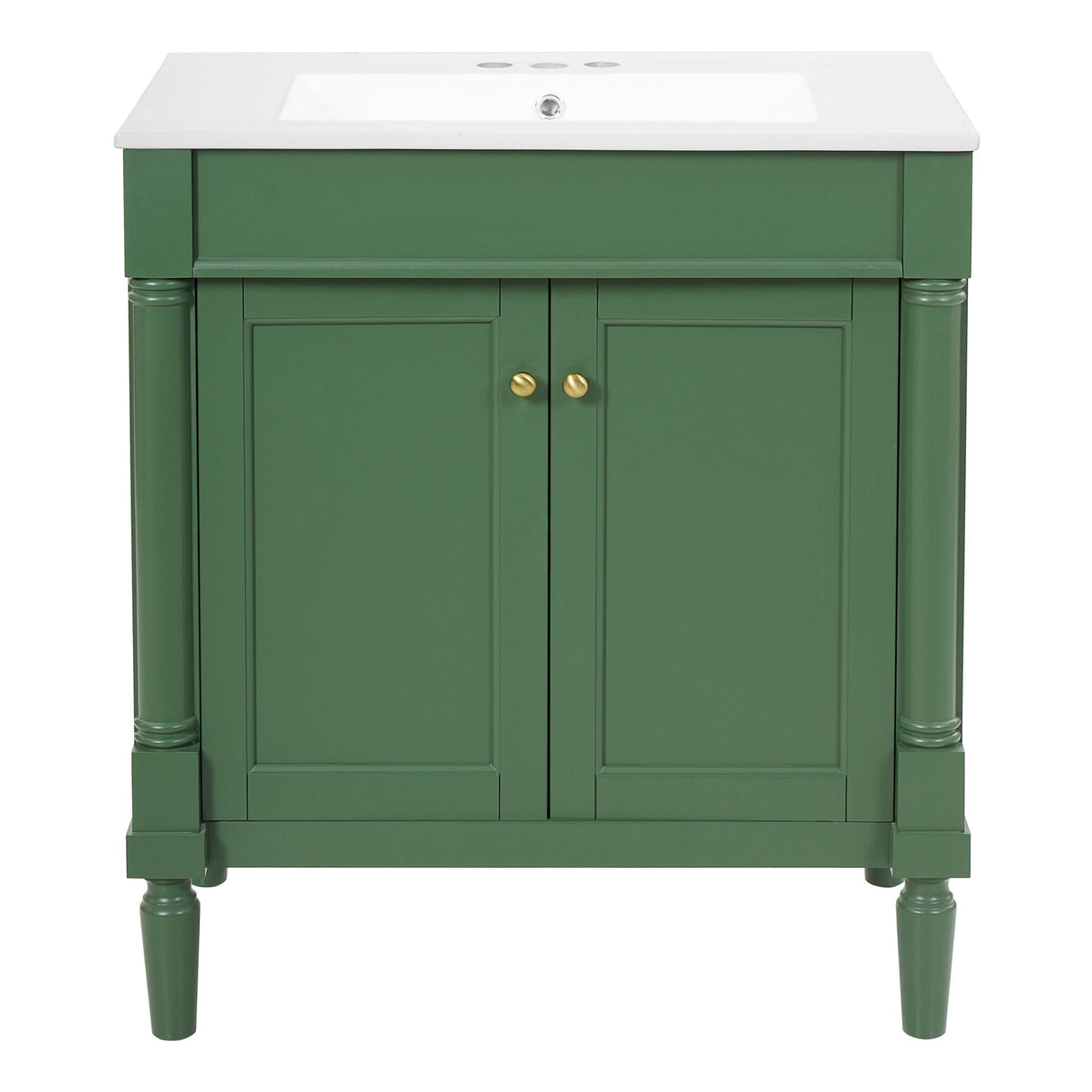Bathroom Vanity Cabinet With Sink, Soft Close Doors, Storage Cabinet