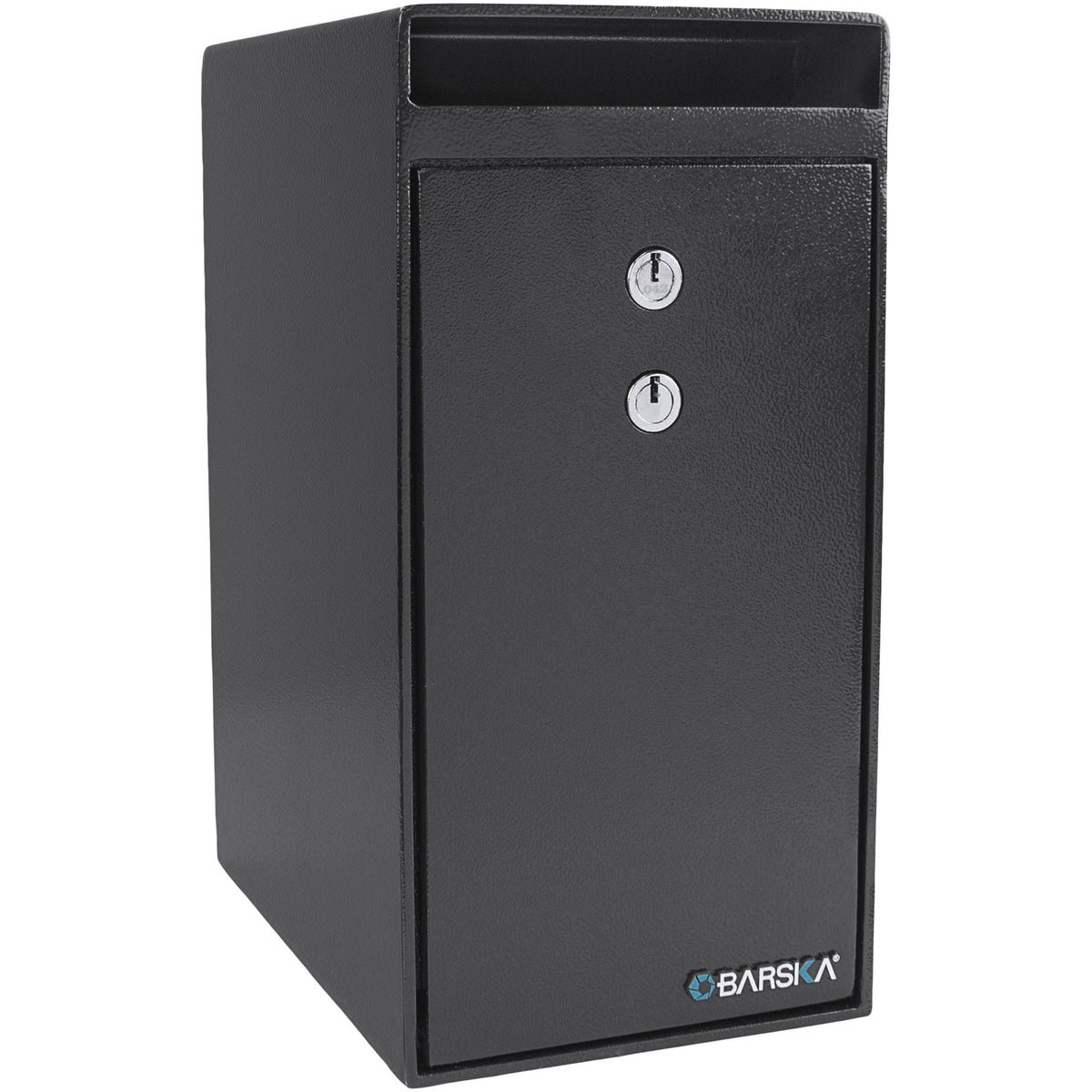 0 27 Cu Ft Dual Key Depository Safe - Black
