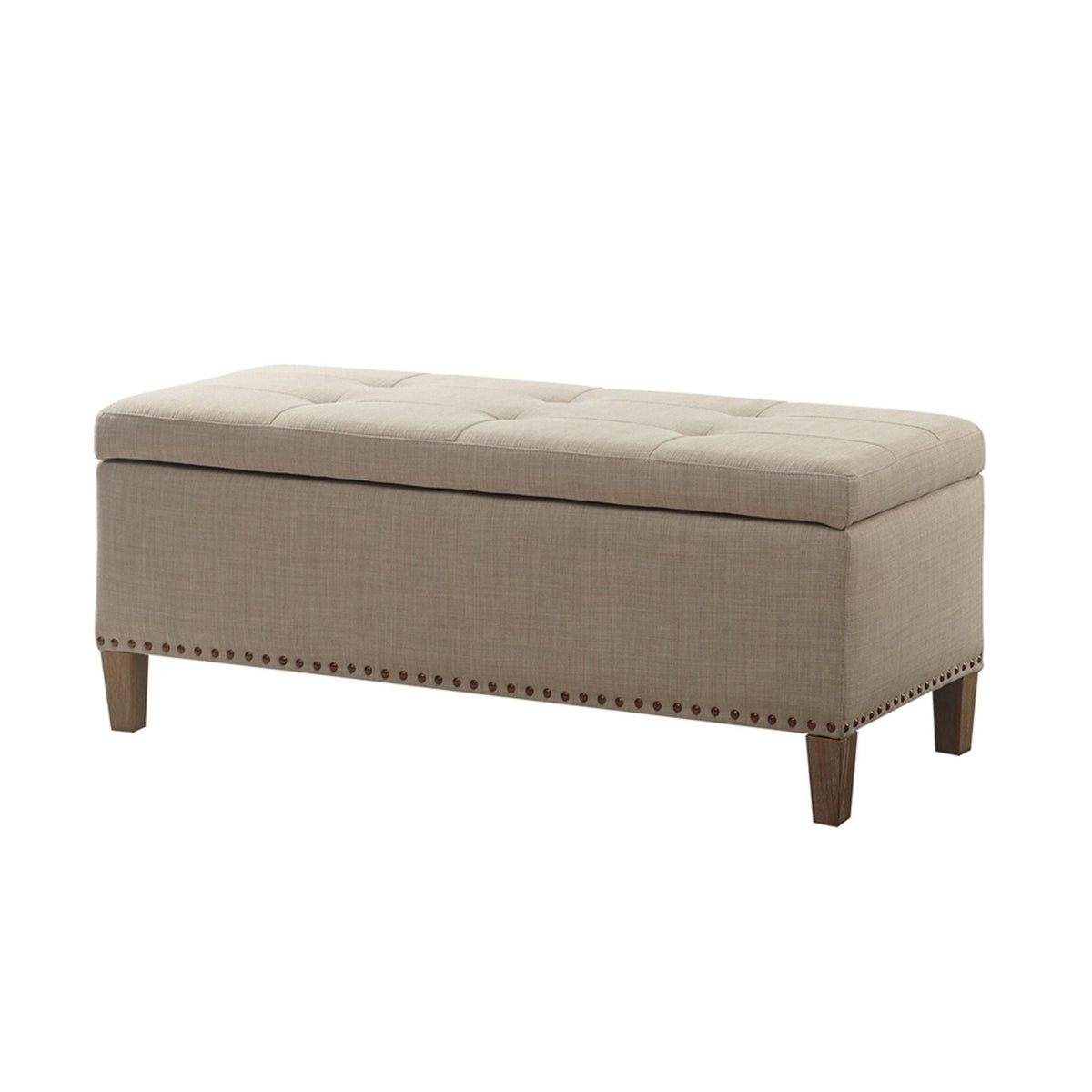 Modern Tufted Top Soft Close Storage Bench