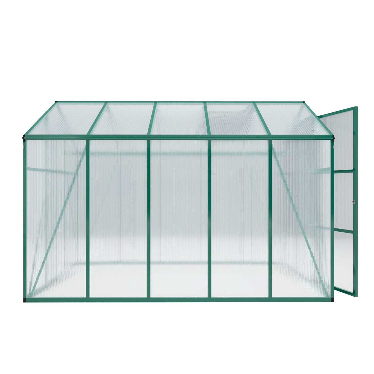 Polycarbonate Walk-In house, Raised Base For Outdoor In All Season