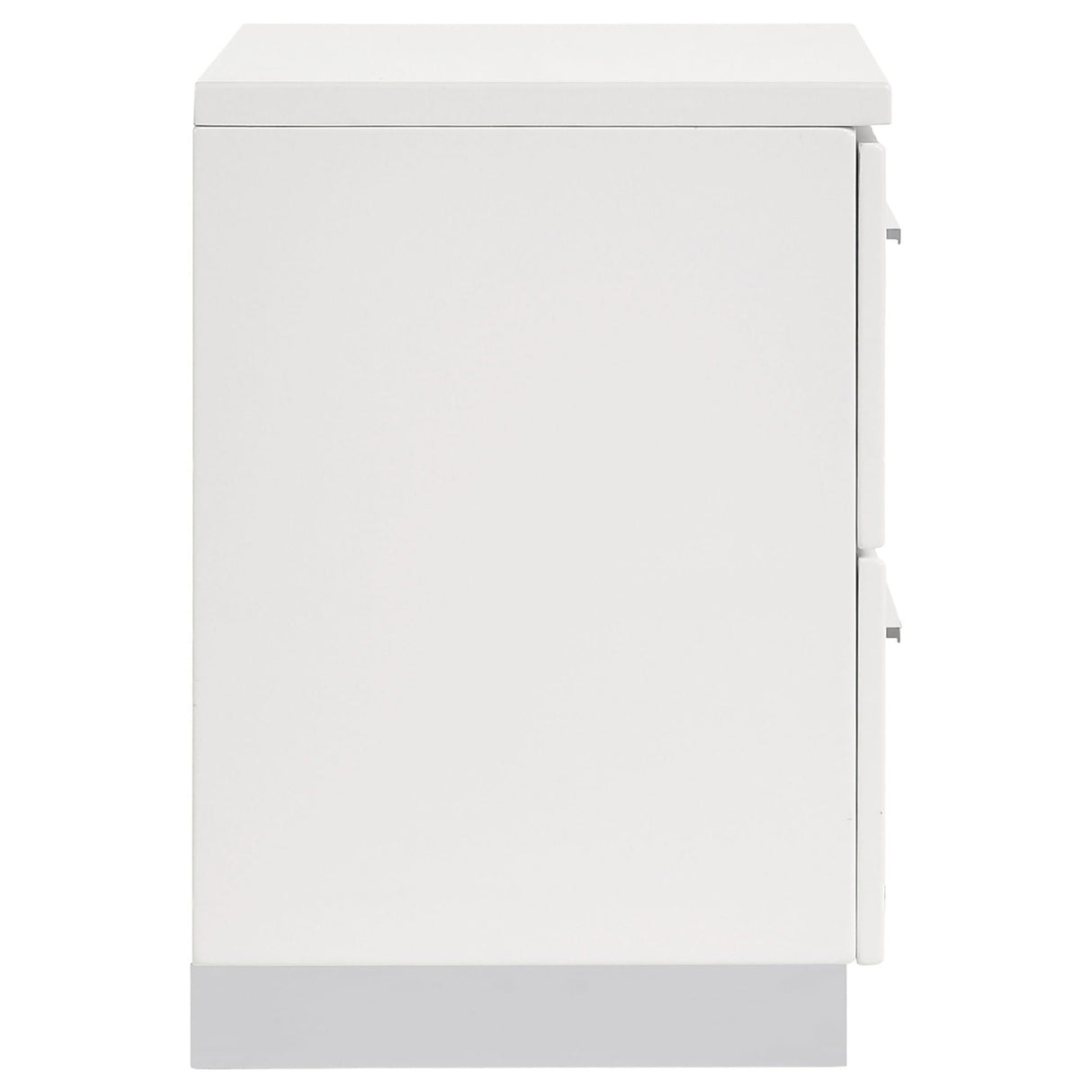 Dulcey - 2 Drawer Nightstand - Gloss White