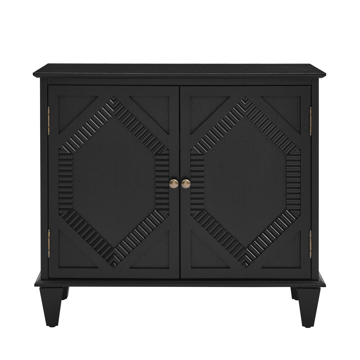 33.6' Retro Wooden Sideboard Buffet Cabinet with Storage