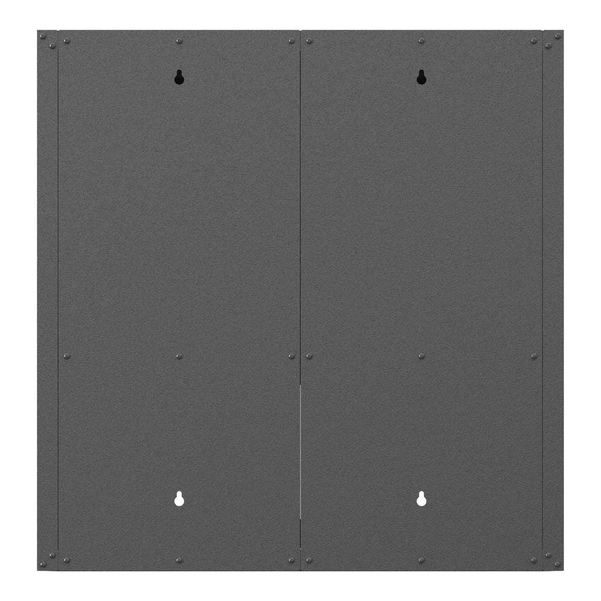 Metal Wall Mounted Tool Storage Cabinet With Locking Door, 1 Shelf & 1 Drawer