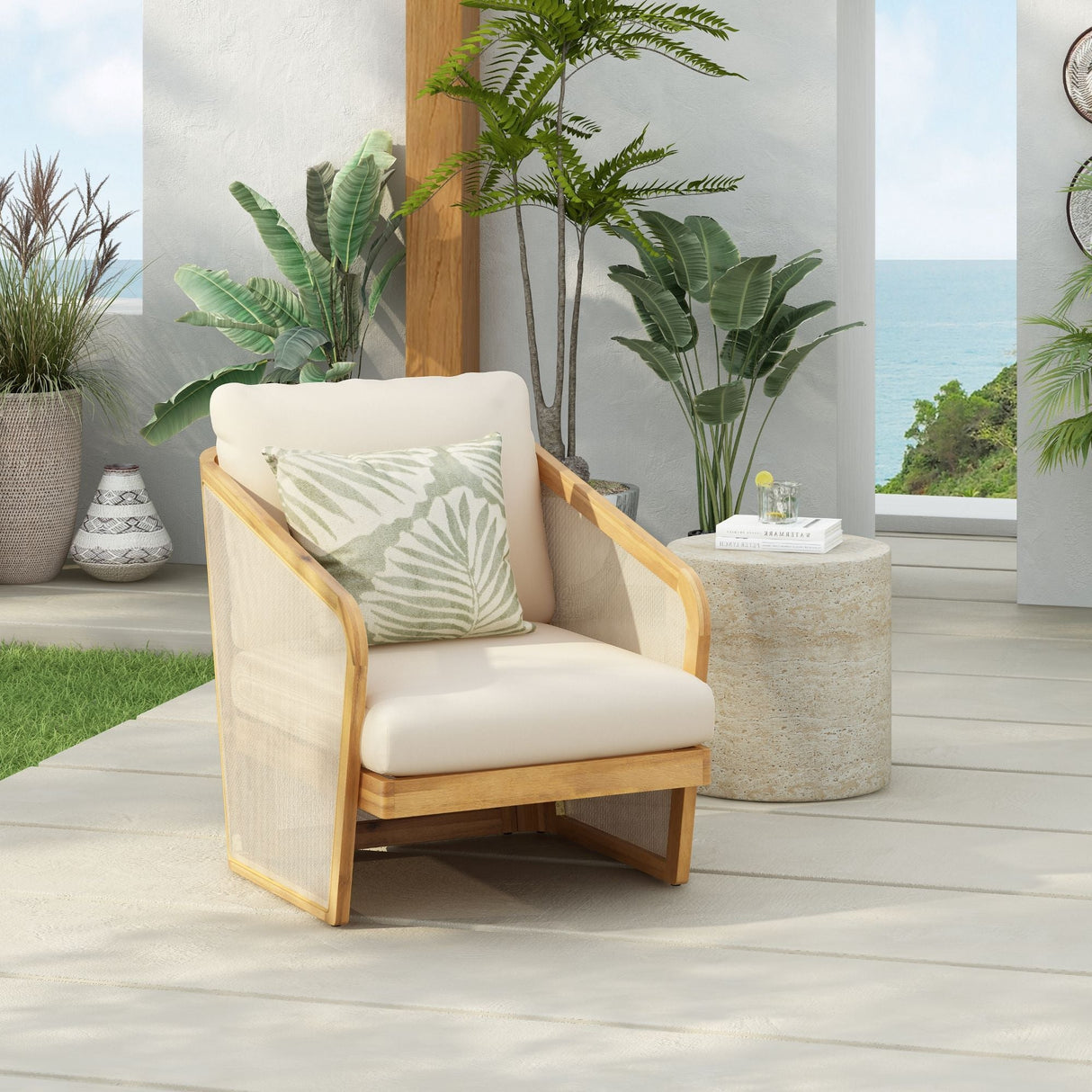 Royal - Wood Textilene Club Chair