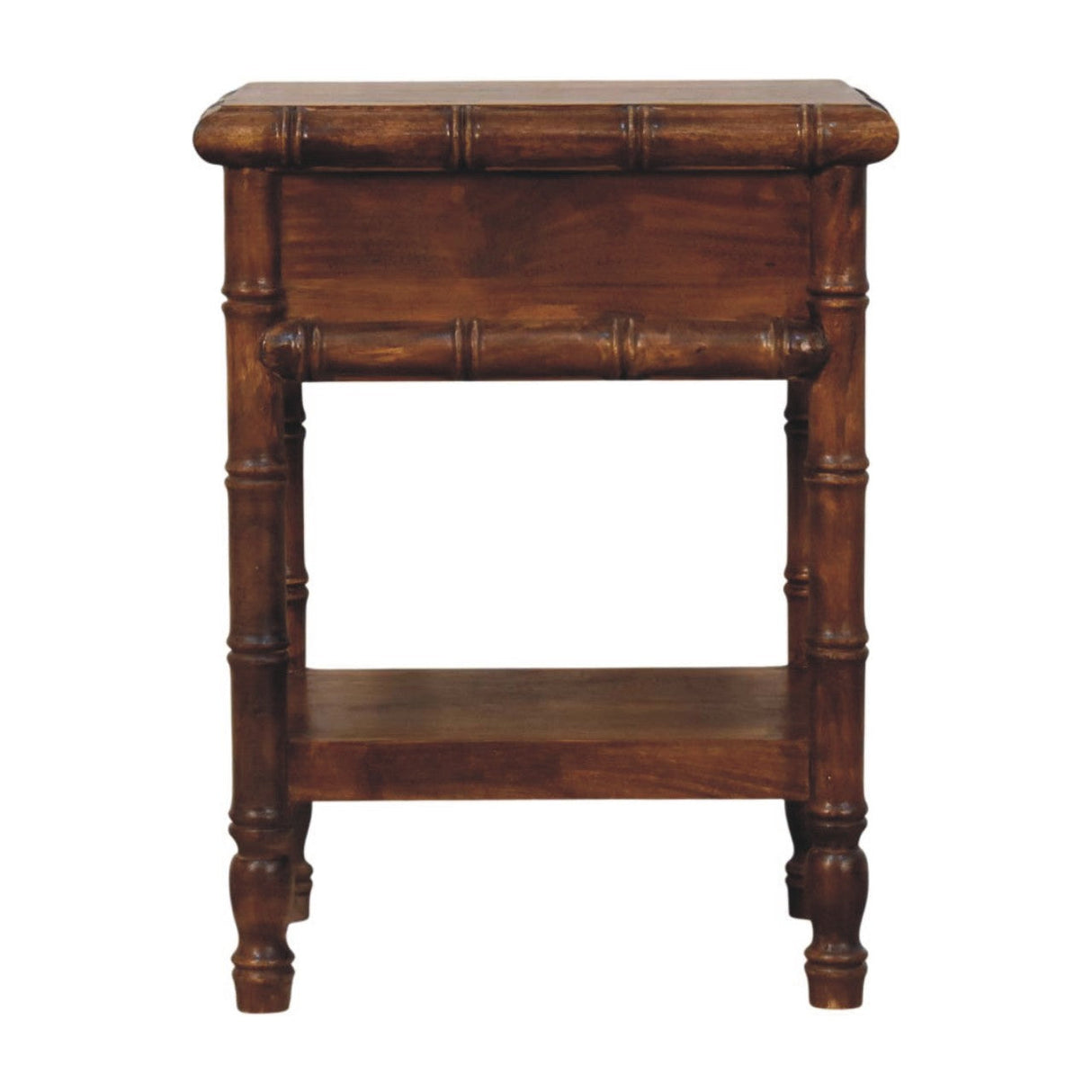 Solid Wood Bamboo Heritage Bedside Table