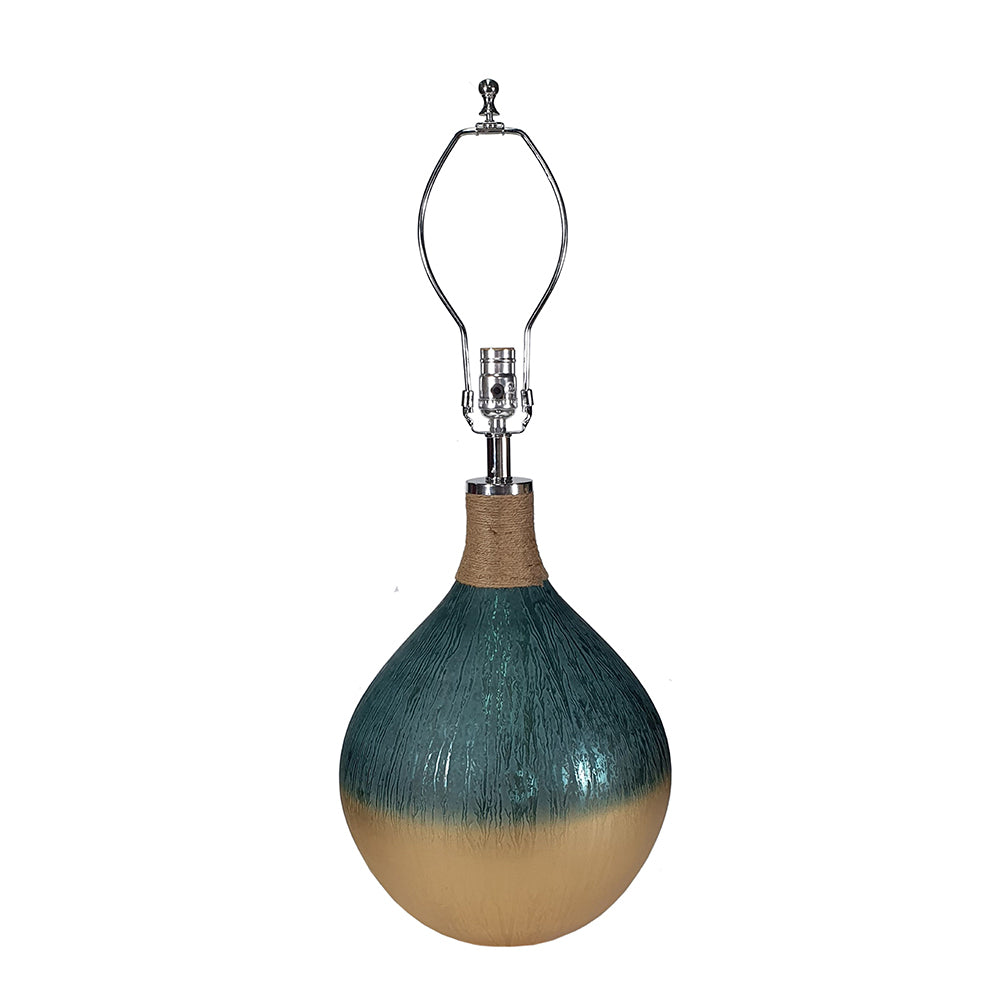 D16x28.5' Glass Table Lamp