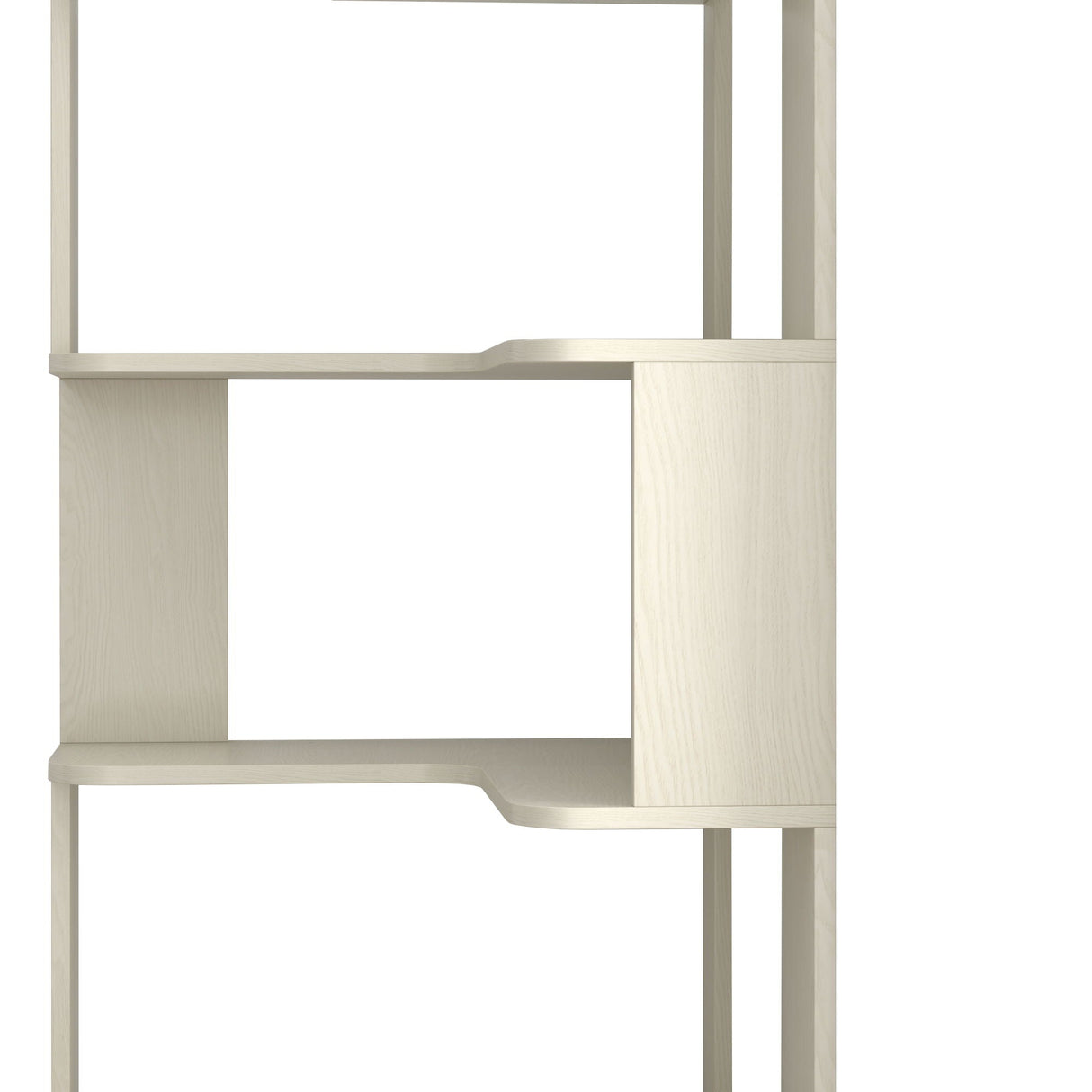 L-Shaped Corner Bookshelf