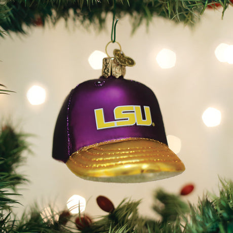 Lsu-Baseball-Cap-Ornament-Christmas-Ornaments