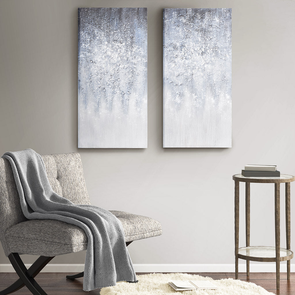 Frosted Reverie™ Winter Glaze Diptych Canvas Art Set