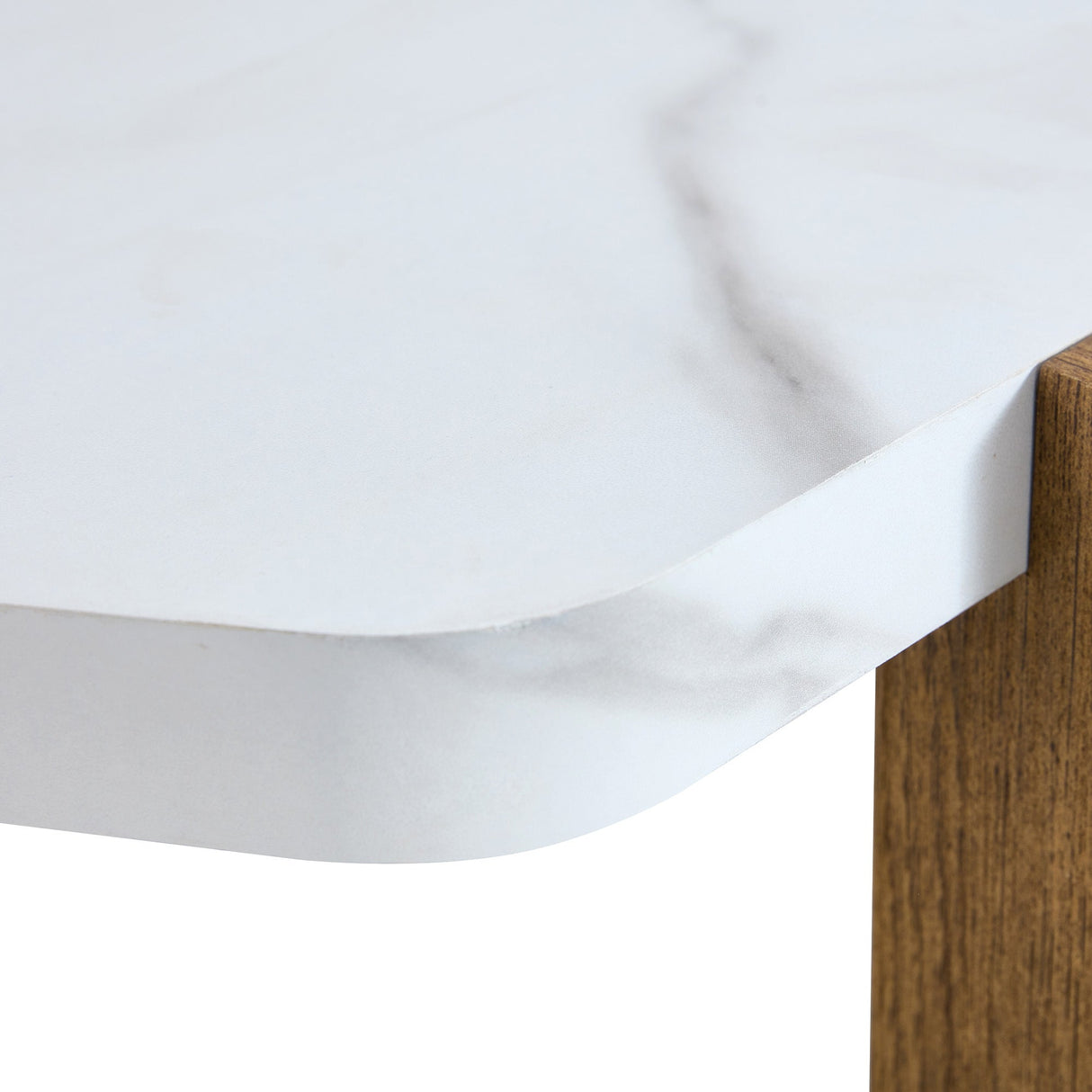 31-Inch Modern-Style Hexagonal Coffee Table