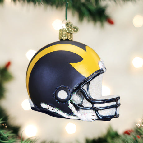 Michigan-Helmet-Ornament-Christmas-Ornaments