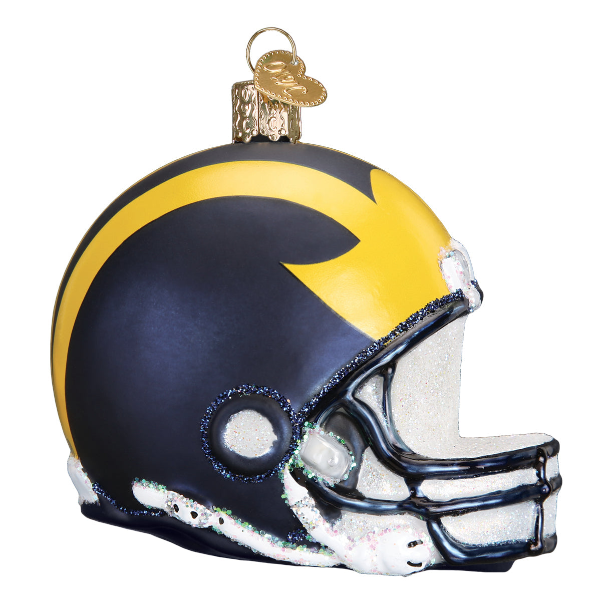Michigan Helmet Christmas Ornament