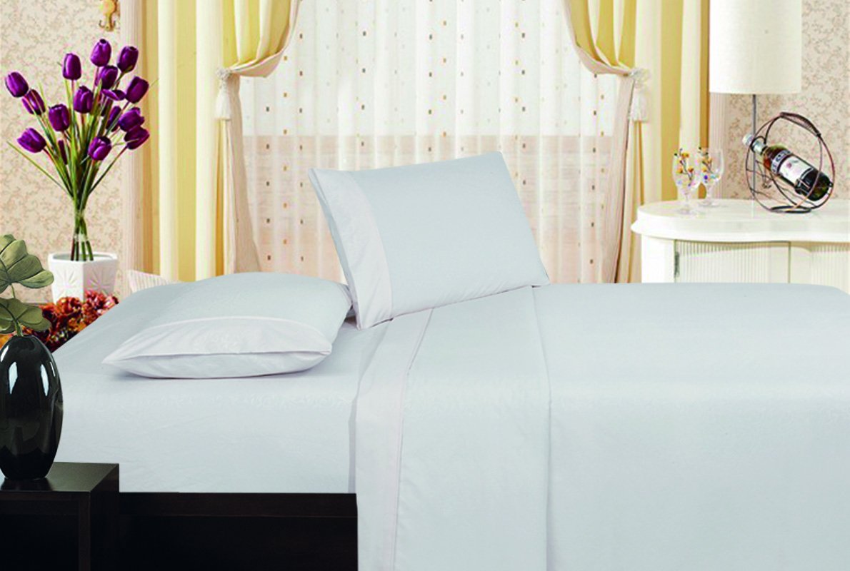 Decor&More 1800 Series Vine Embossed Sheet Set