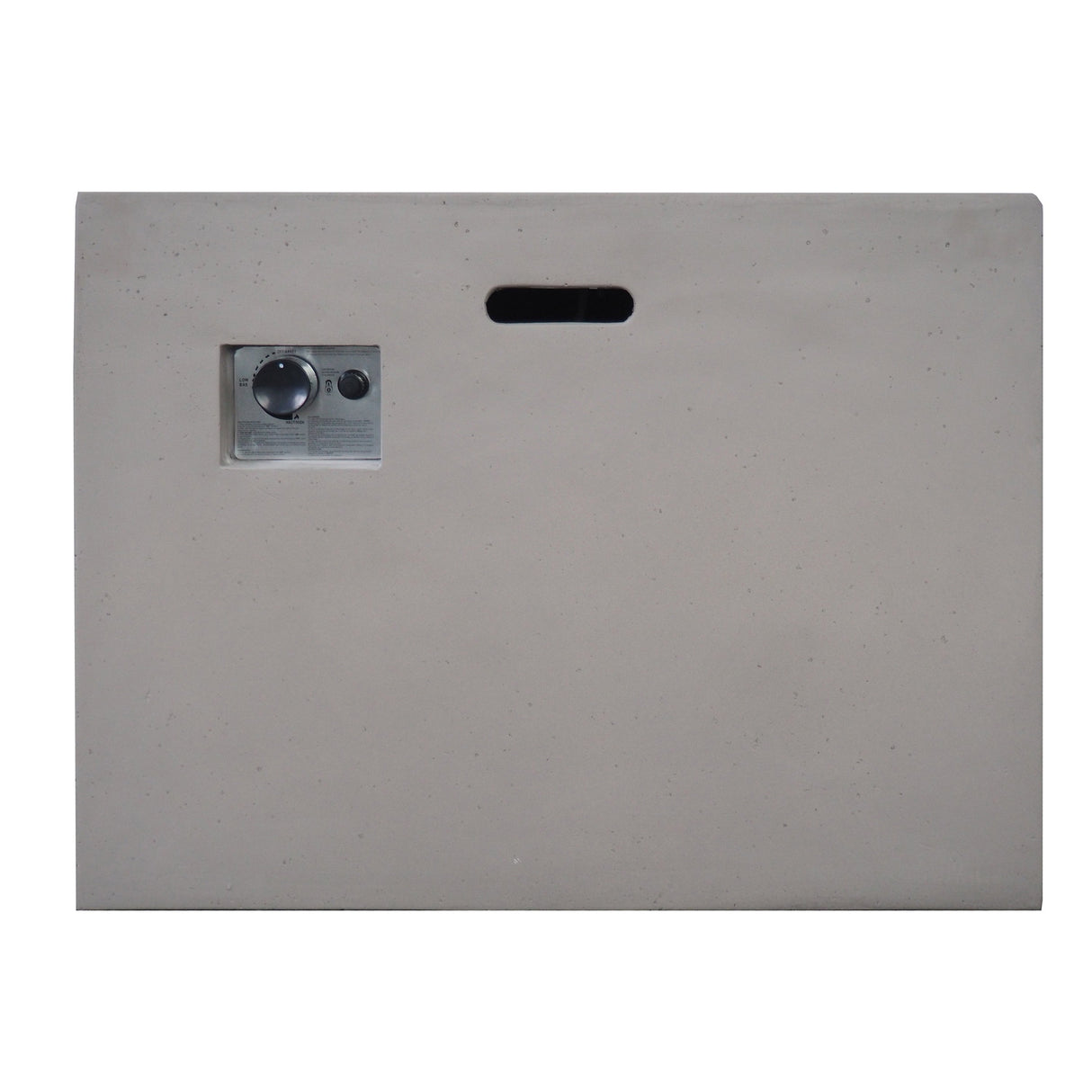 AIDAN 31' Square Fire Pit 40,000 BTU Light Grey Magnesium Oxide 31.25'