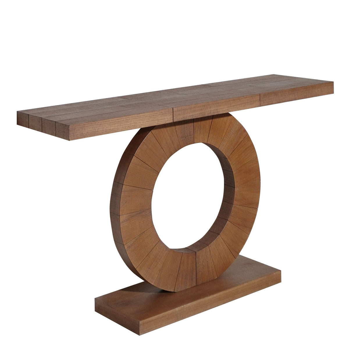 Contemporary Circular Console Table