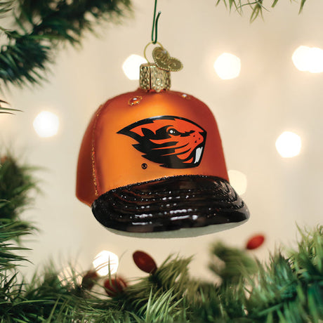 Oregon-State-Baseball-Cap-Ornament-Christmas-Ornaments