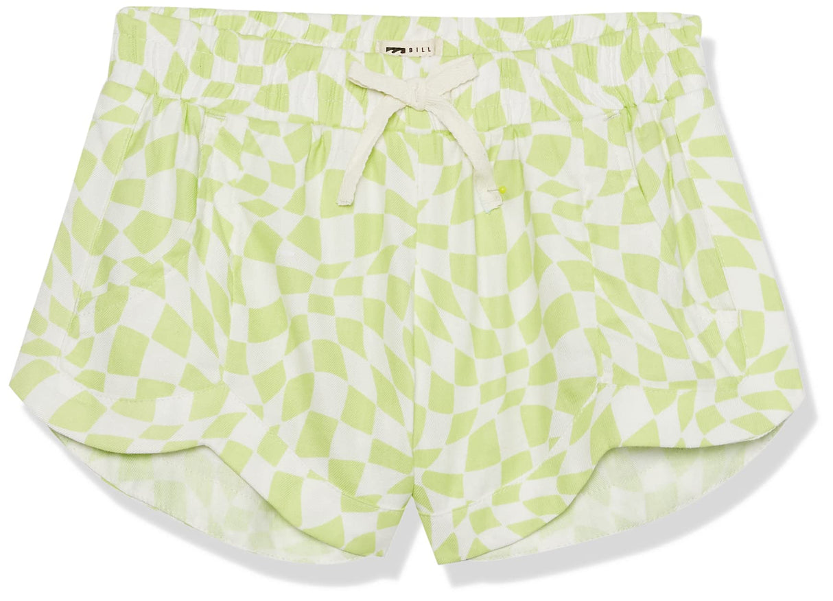 Billabong Girls Mad for You Shorts - Light Lime