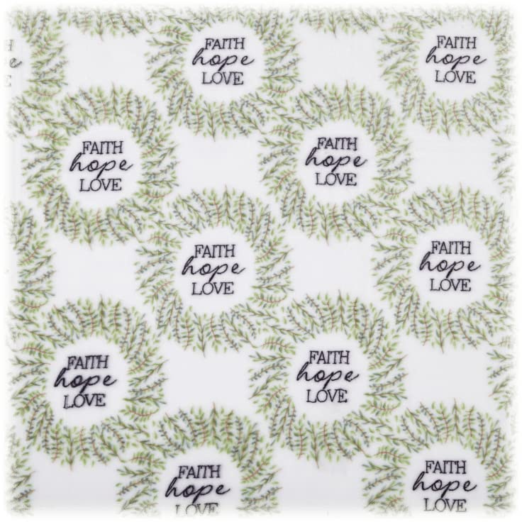 Faith, Hope, Love Home Décor Oversized Luxe Plush Throw Blanket