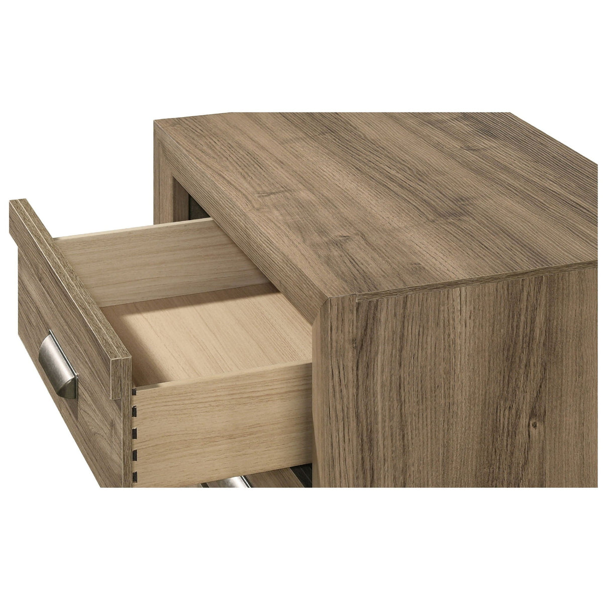 6 Drawers Storage Dresser, Bedroom Furniture - Light Brown