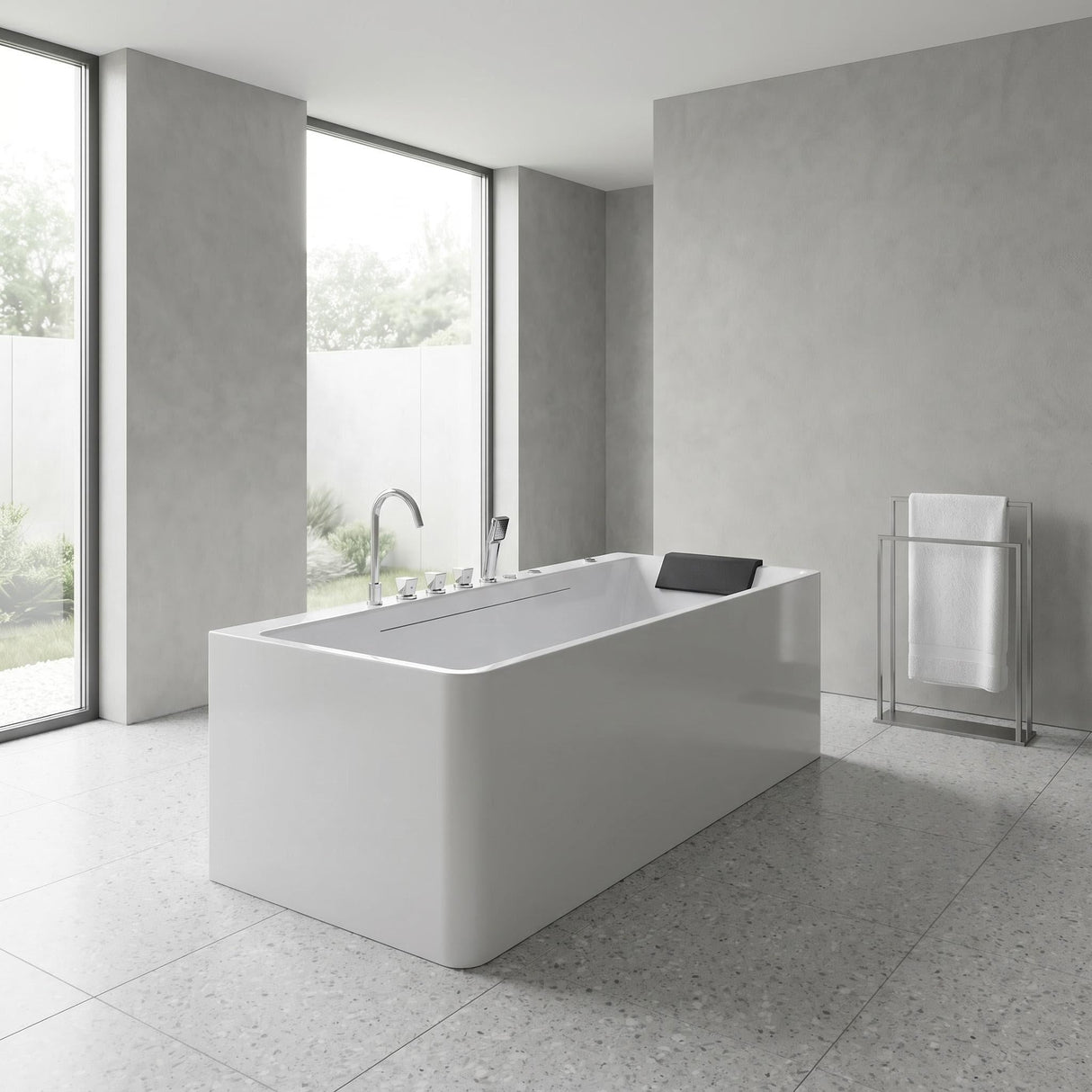 67-Inch Single-Person Luxury Whirlpool Bathtub