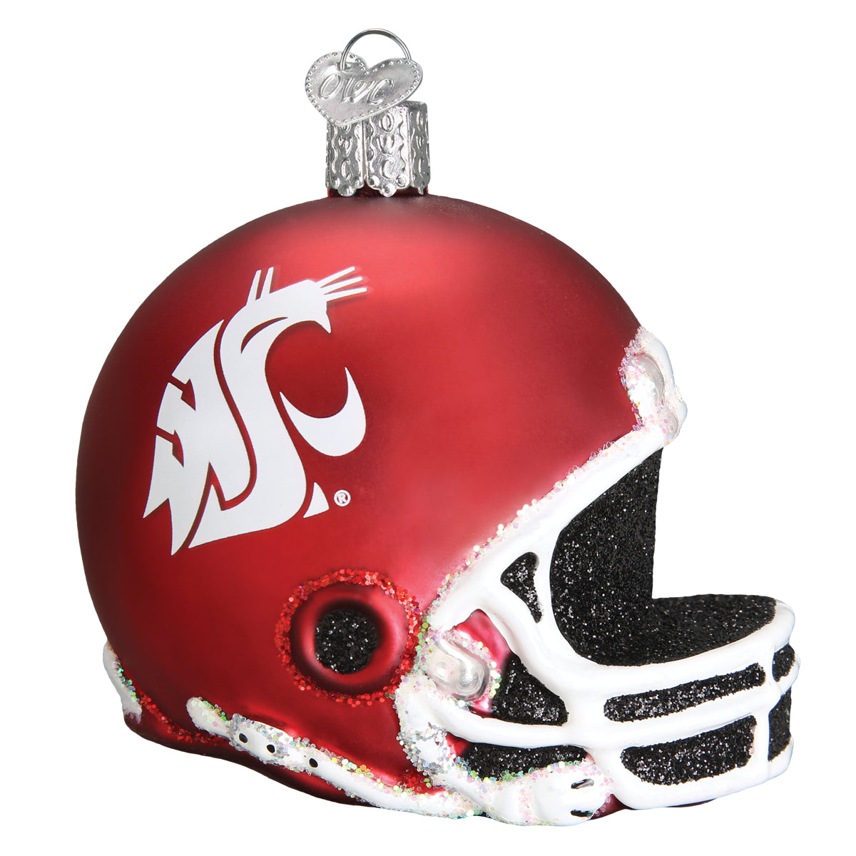 WSU Helmet Ornament Christmas Decoration