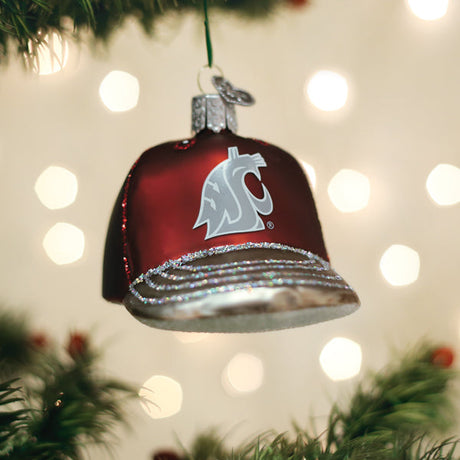 Washington-State-Baseball-Cap-Ornament-Christmas-Ornaments
