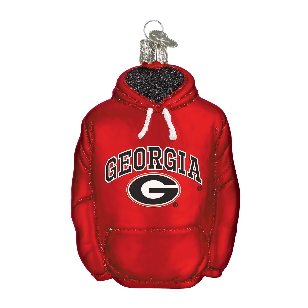 Georgia Hoodie Christmas Ornament