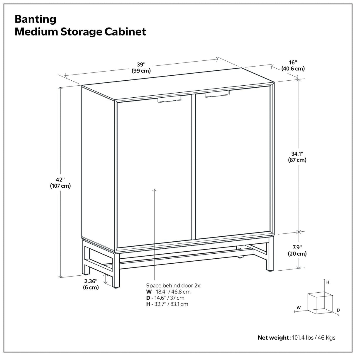 Banting - Storage Cabinet