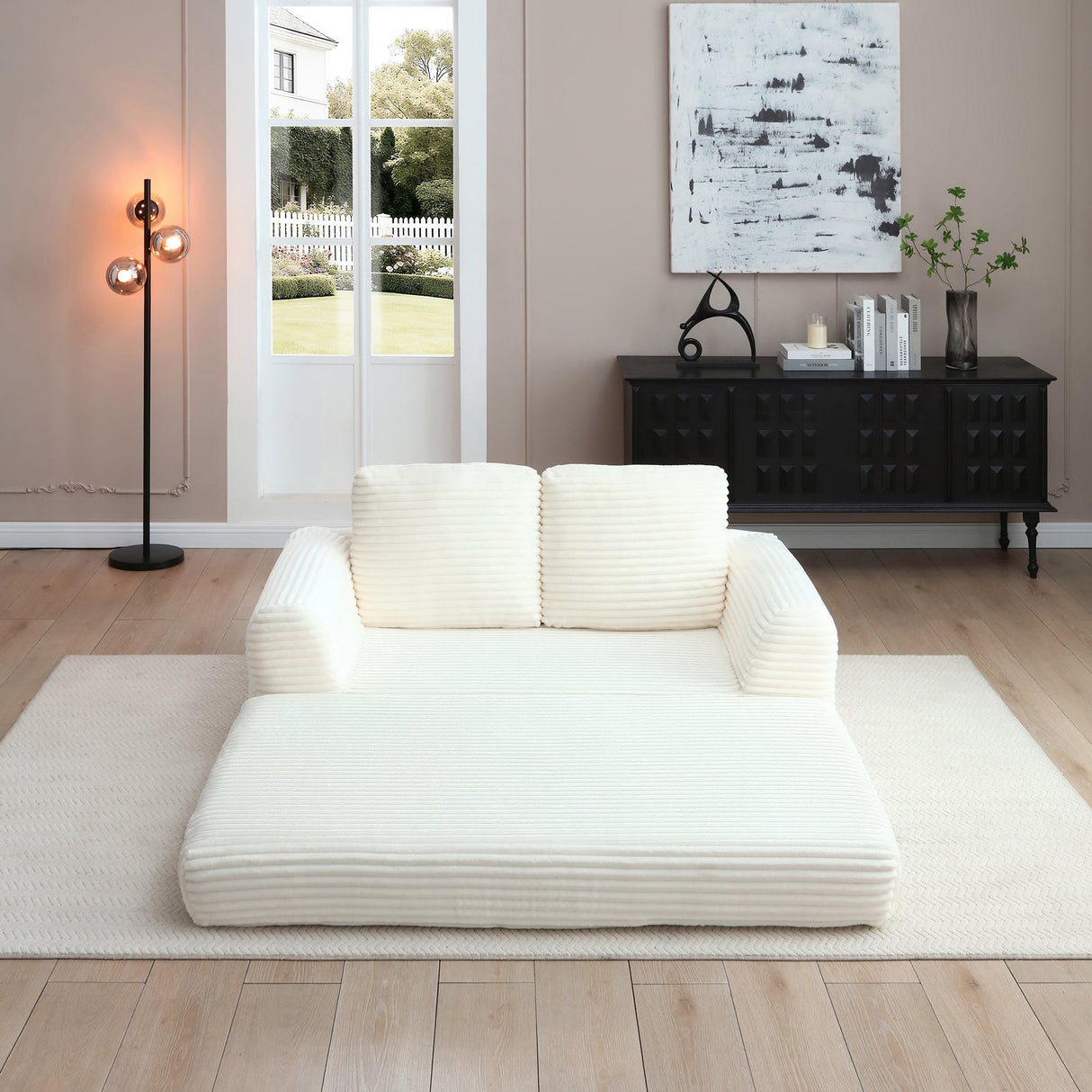 2-in-1 Folding Convertible Sofa Bed