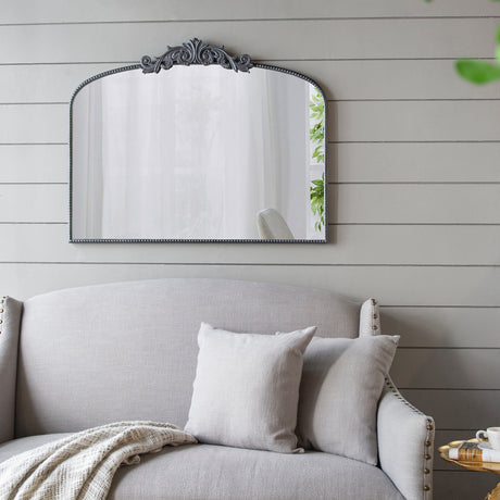 40'-x-31'-Classic-Design-Large-Arch-Mirror-and-Baroque-Inspired-Frame-for-Living-Room-Bathrrom-Enterway-Console-Mirrors