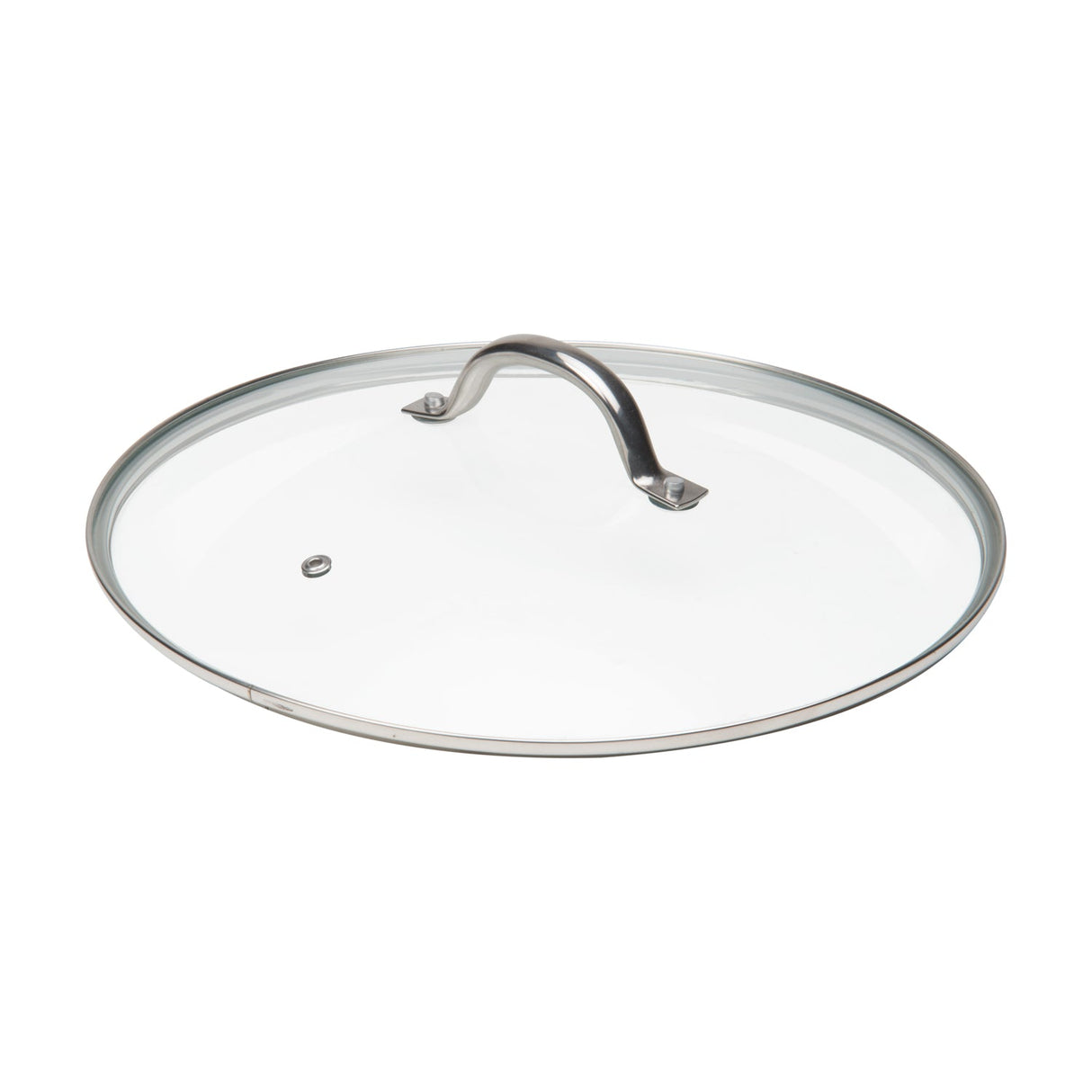 12" Masterpan Ceramic Nonstick Copper Color Wok with Glass Lid