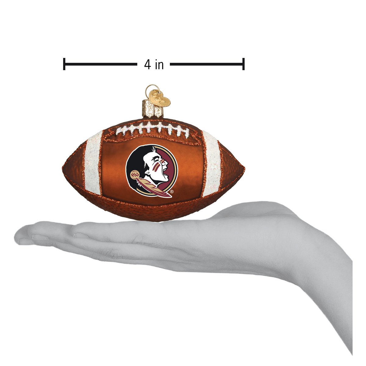 Florida State Football Christmas Ornament