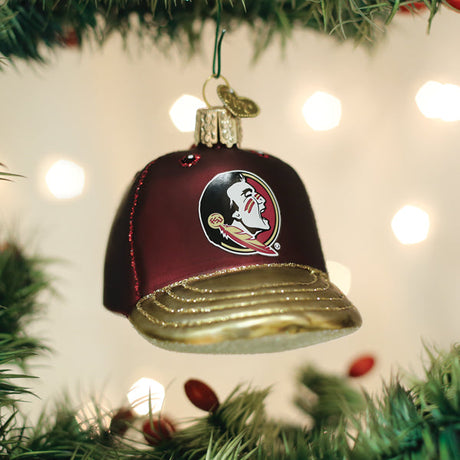 Florida-State-Baseball-Cap-Ornament-Christmas-Ornaments
