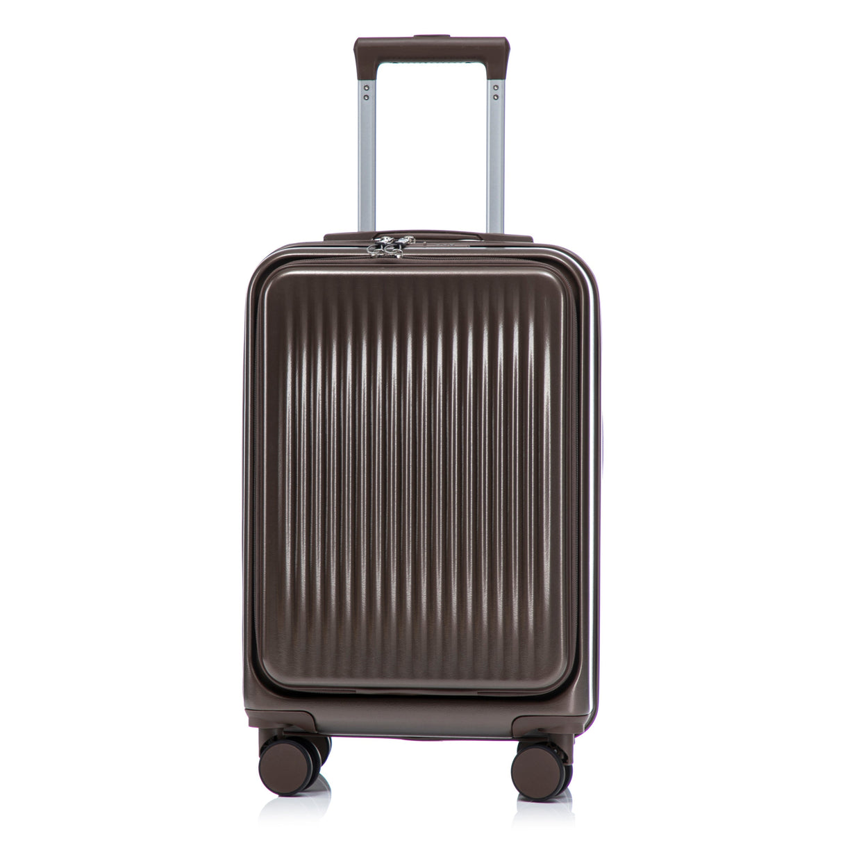 14' & 20' ABS Spinner Wheel Luggage Set with Cosmetic Case