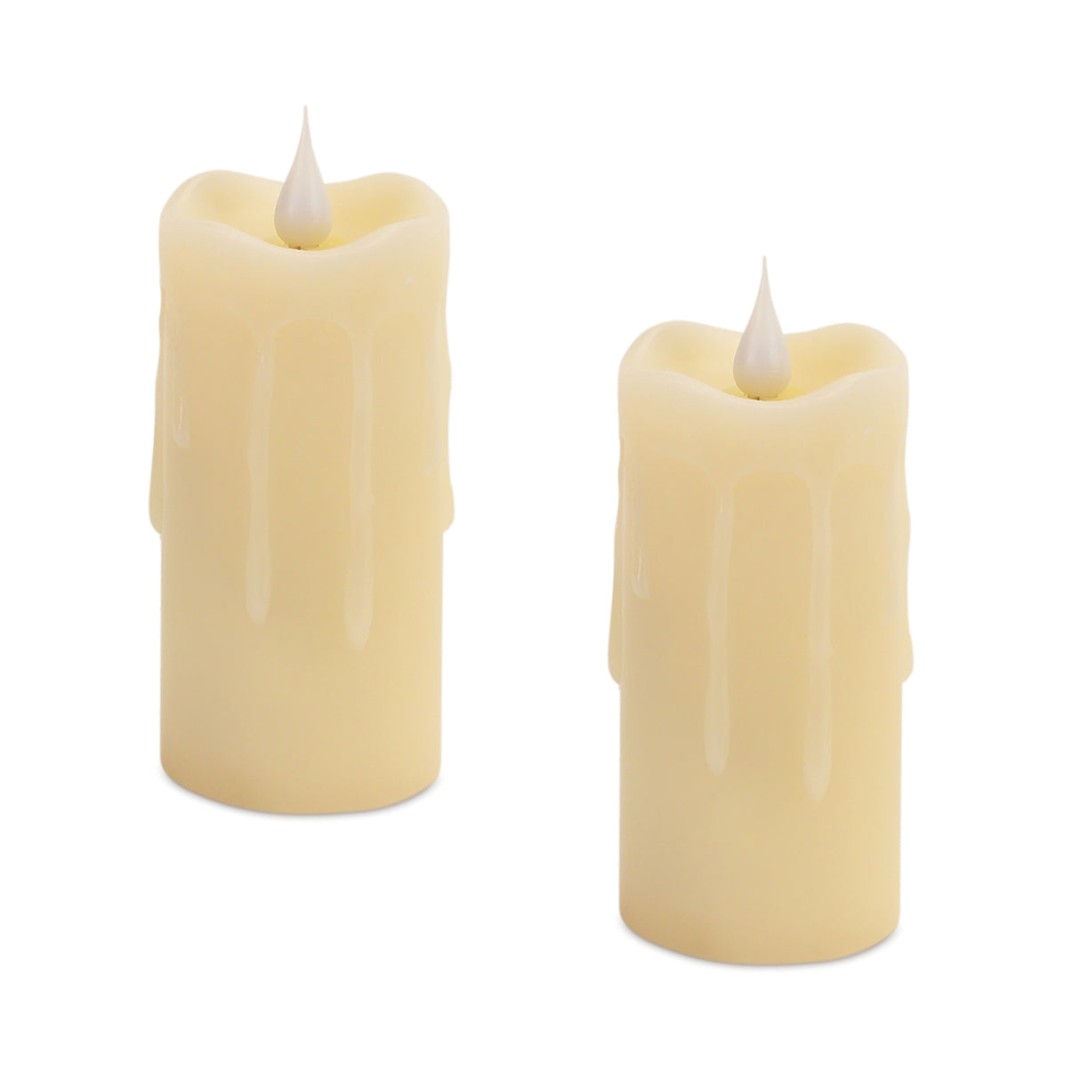 Simplux-LED-Votive-Candle-with-Moving-Flame-and-Remote-(Set-of-2)-Candles