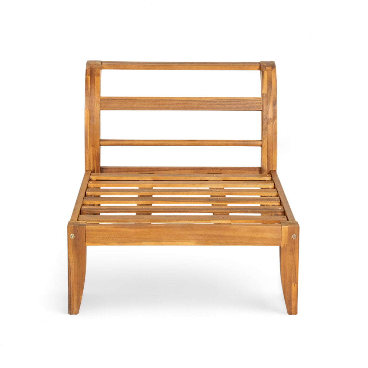 TOPMAX 6 Piece Patio Sofa Set in Acacia Wood