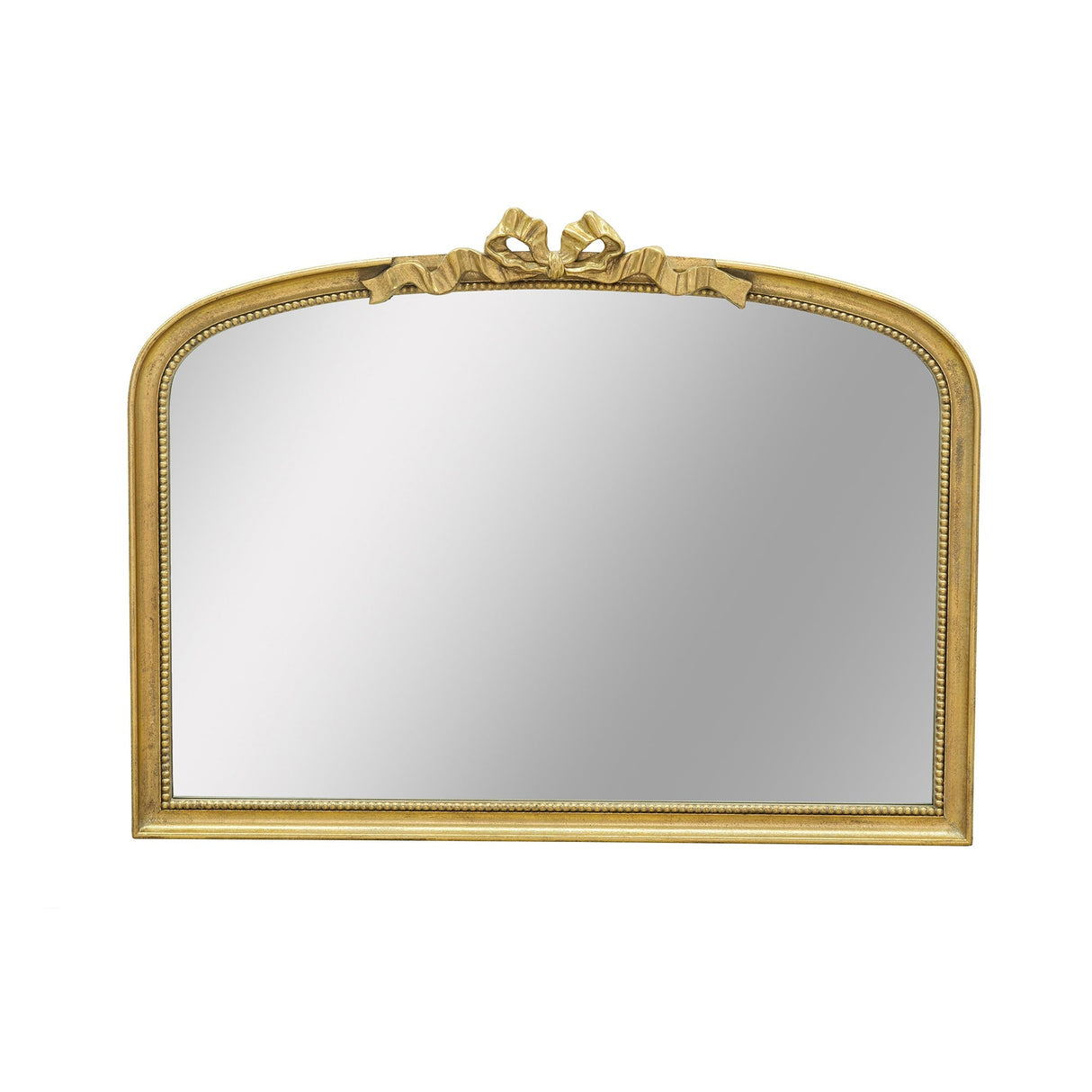 40.2' x 29.9' Baroque Style Gold Arch Mirror