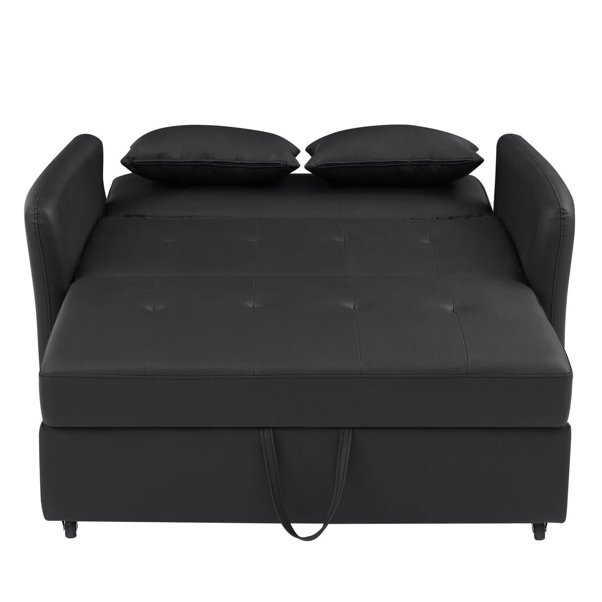 Convertible Sleeper Sofa Bed With 3 USB Ports